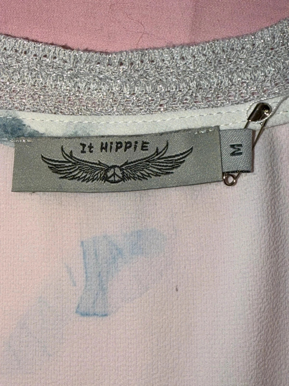 T-shirt femme it hippie taille m super état – photo 6